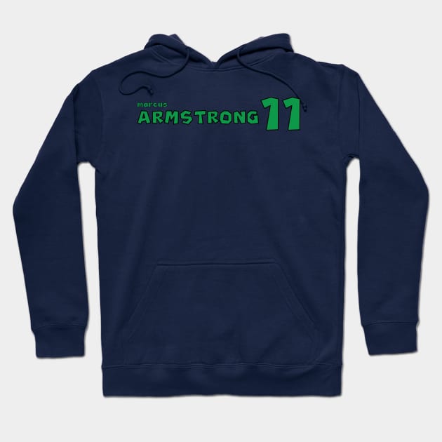 Marcus Armstrong '23 Hoodie by SteamboatJoe